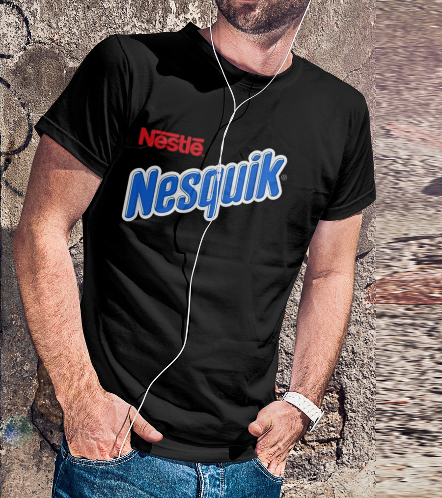 Nestle Nesquik Chocolate Milk Beverage T-Shirt