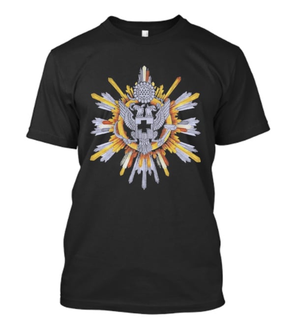 Opus Dei II Cross And Wings Symbol With Radiant Abstract Features T-Shirt