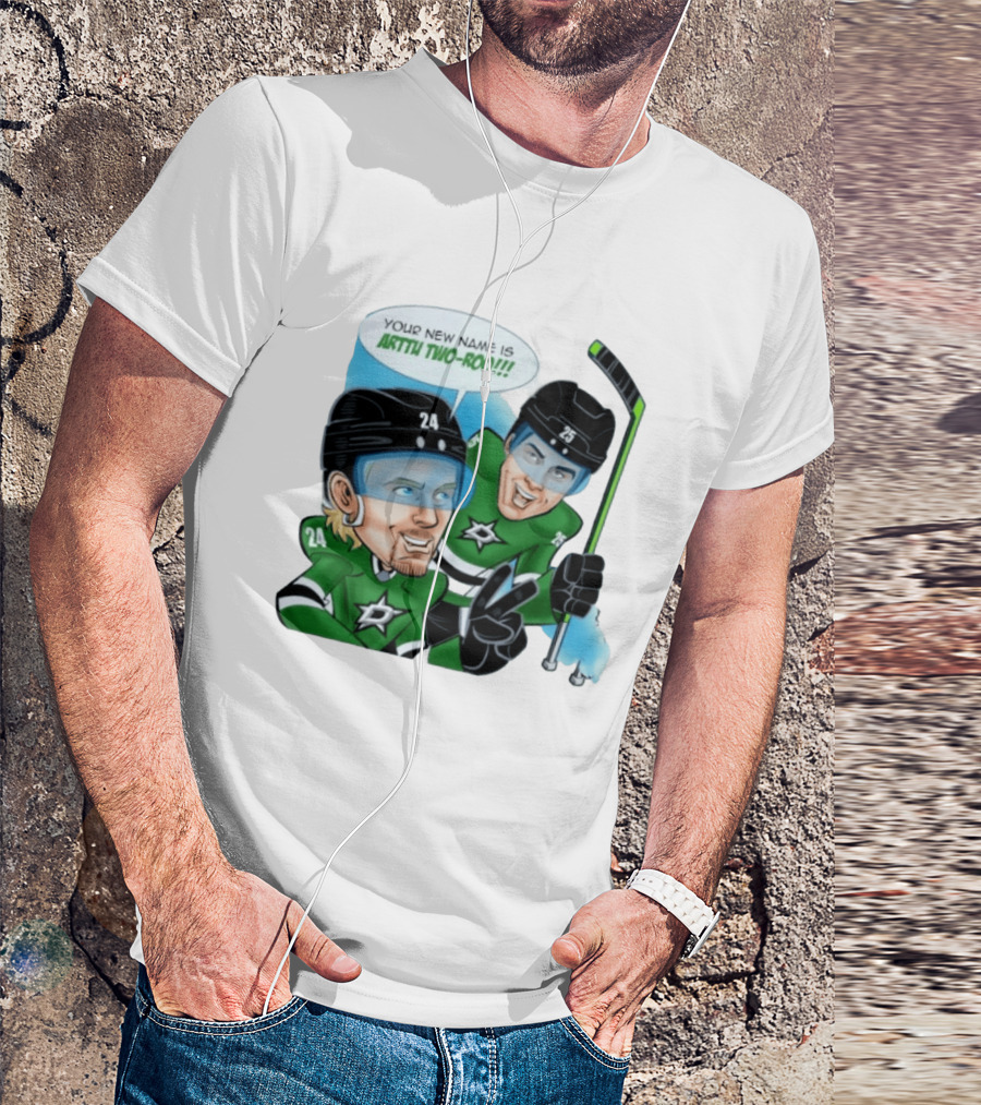 Arttu Two Roo Dallas Stars Hockey Players 24 25 T-Shirt