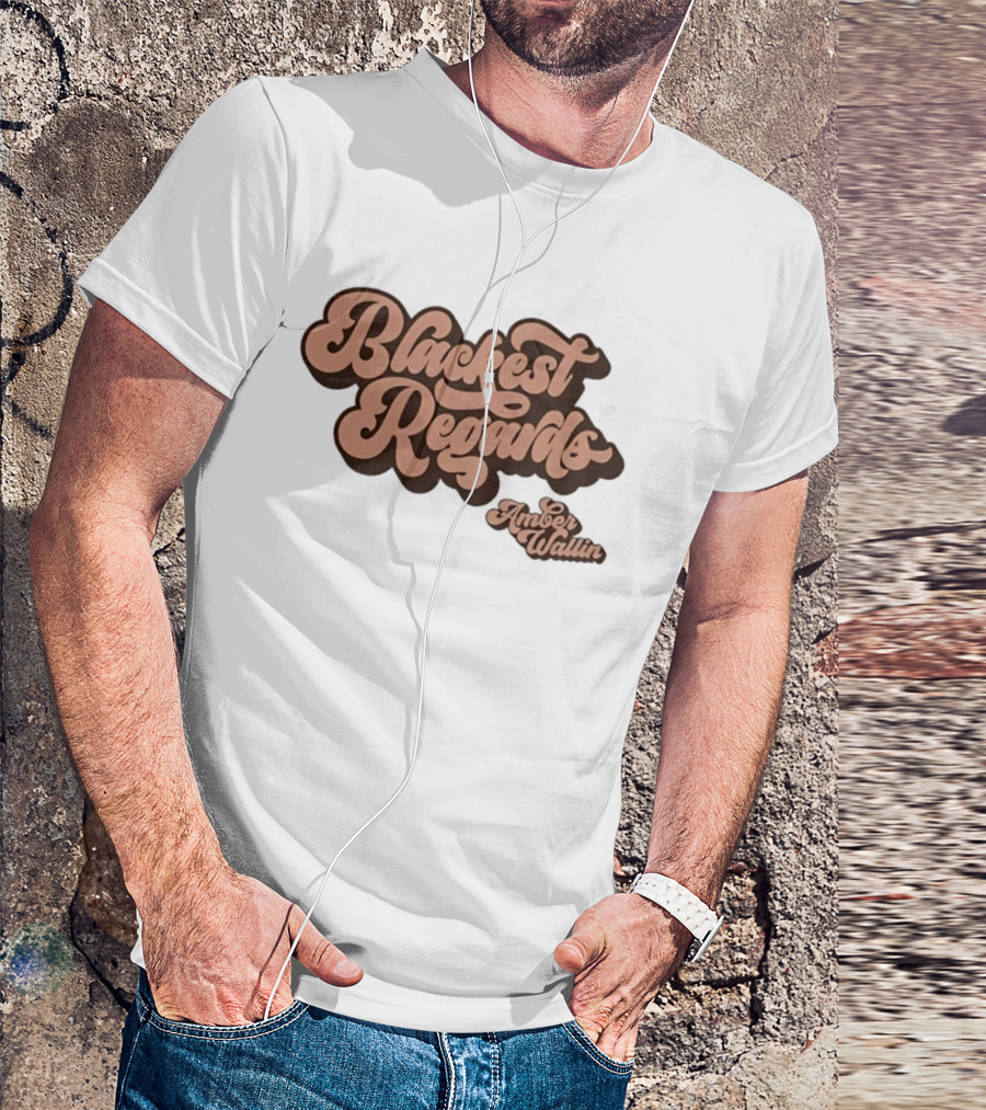 Blackest Regards Amber Wallin T-Shirt
