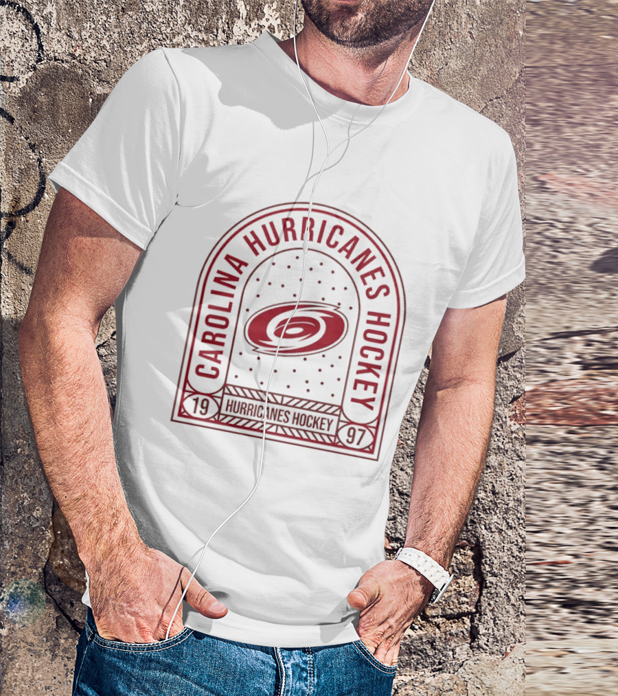 Carolina Hurricanes Hockey 1997 NHL Retro Team T-Shirt