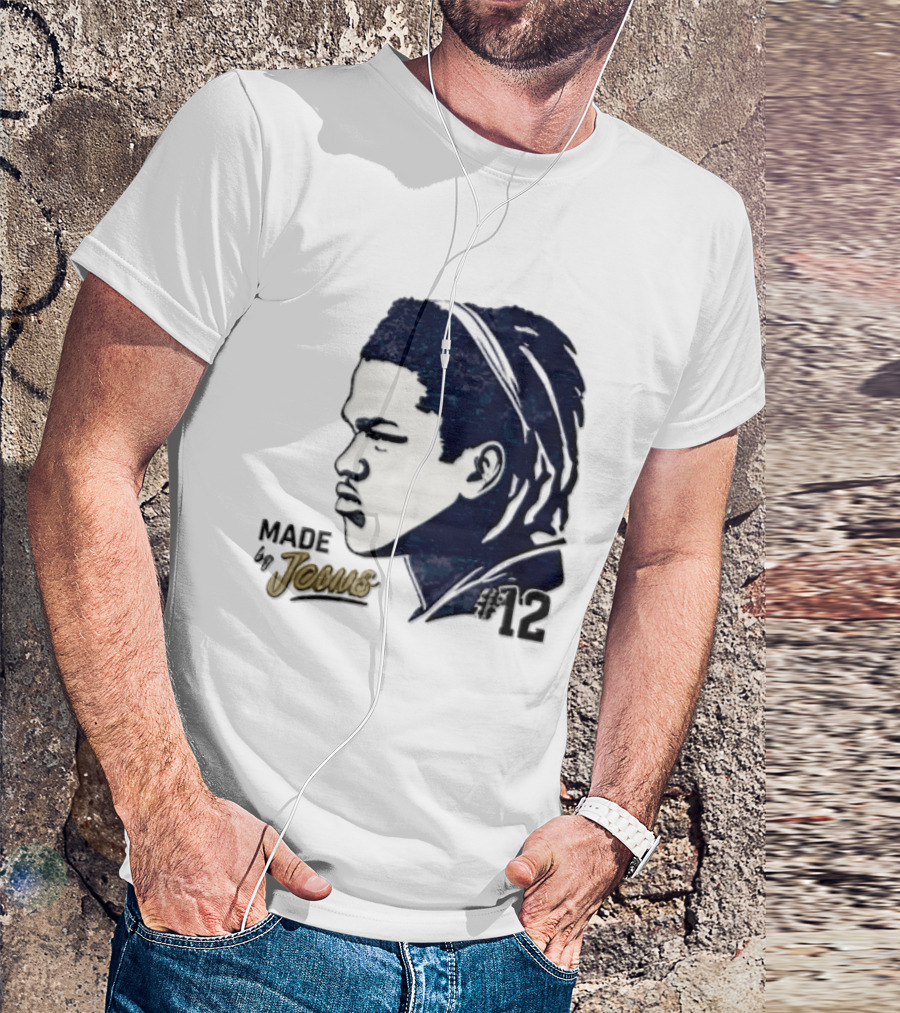 Milwaukee Brewers Made For Jesus 12 Baseball T-Shirt