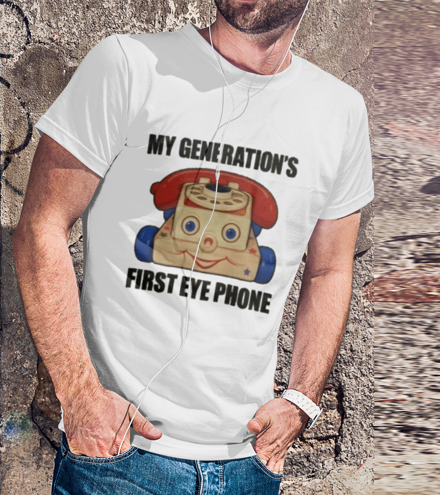 My Generation's First Eye Phone Toy Telephone Retro Nostalgia T-Shirt