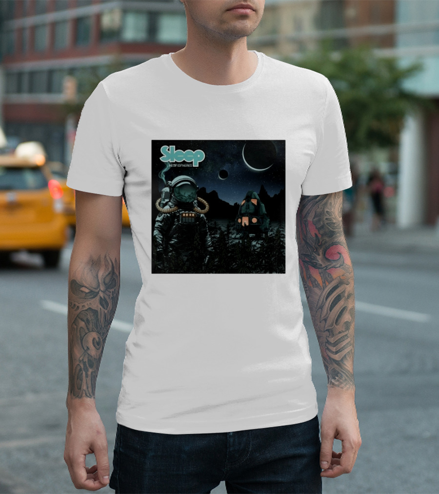 Sleep Hempispheres Space Doom Metal Stoner Band Album T-Shirt