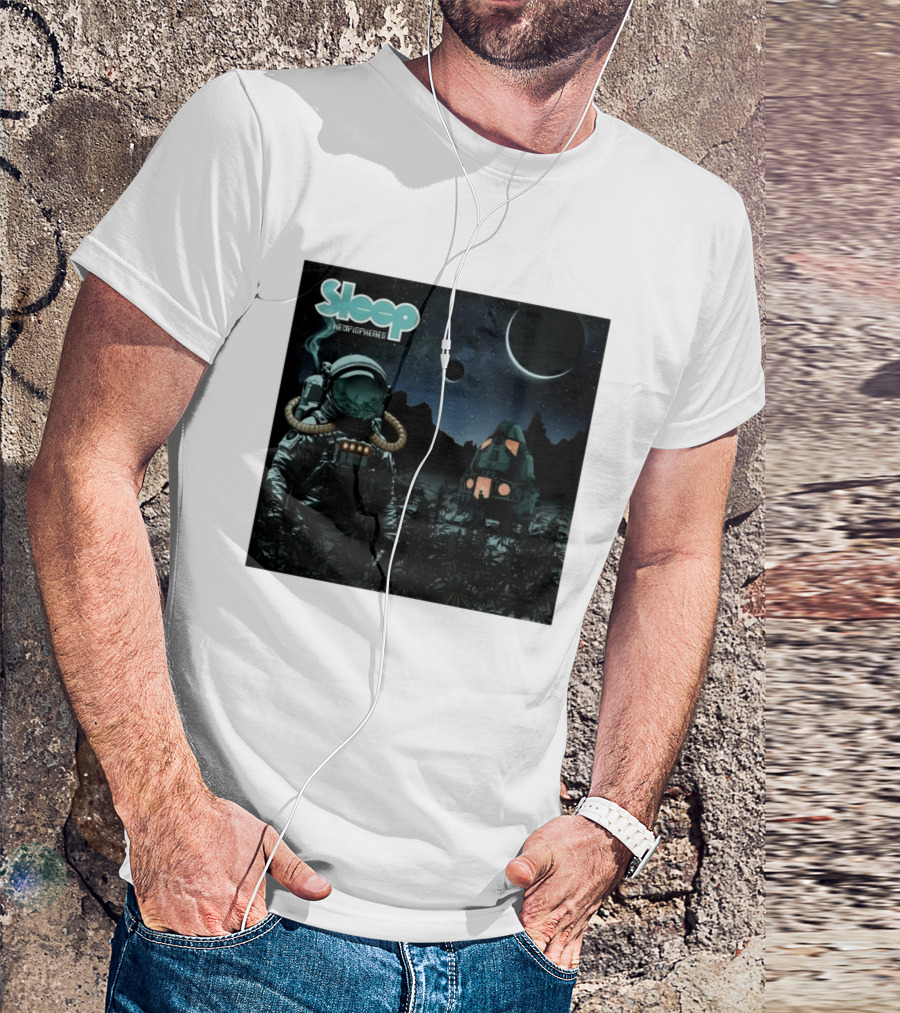 Sleep Hempispheres Space Doom Metal Stoner Band Album T-Shirt