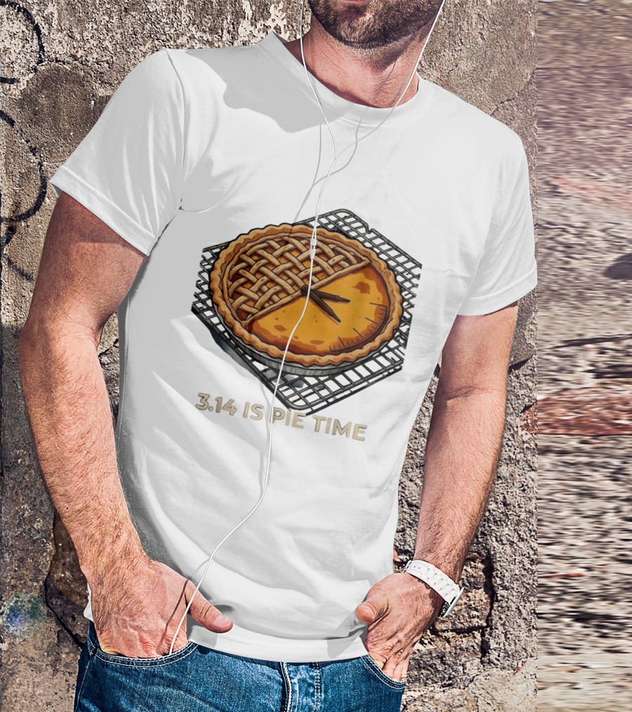 Pi Day 3.14 Is Pie Time Math Mathematics T-Shirt