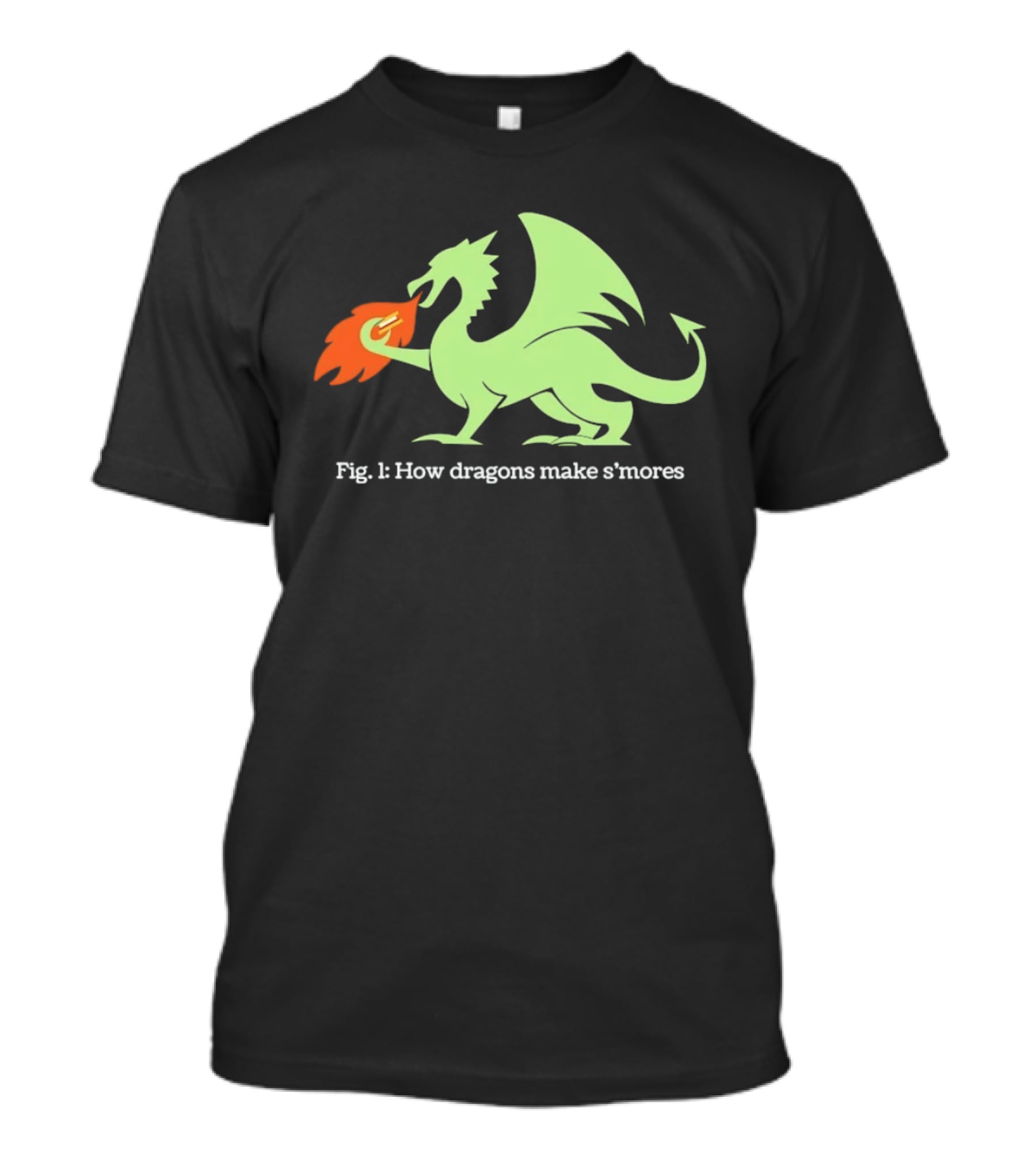 How Dragons Make S'mores Fig 1 Dragon T-Shirt