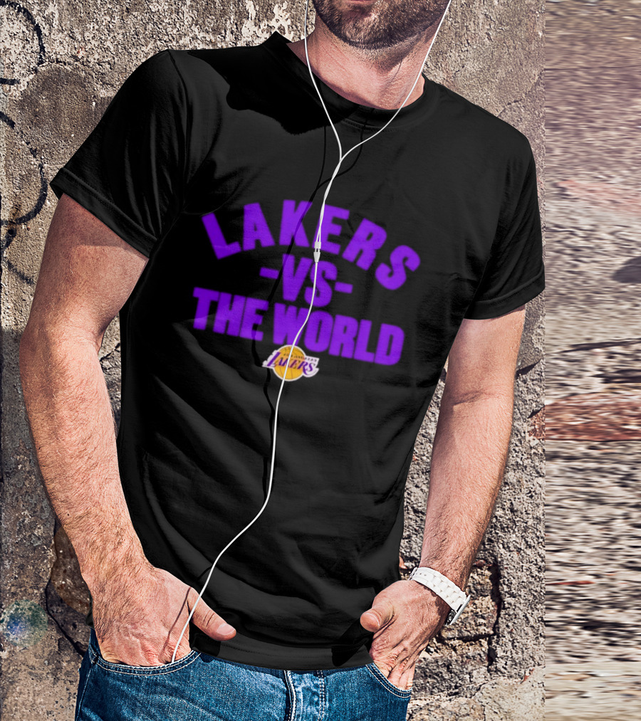 Los Angeles Lakers Vs The World NBA Basketball Lakers T-Shirt