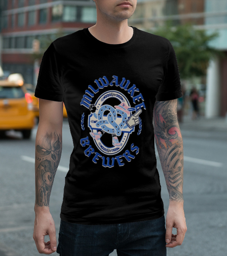 Milwaukee Brewers Oktoberfest 2026 Bavarian Pretzel Mascot Celebration T-Shirt