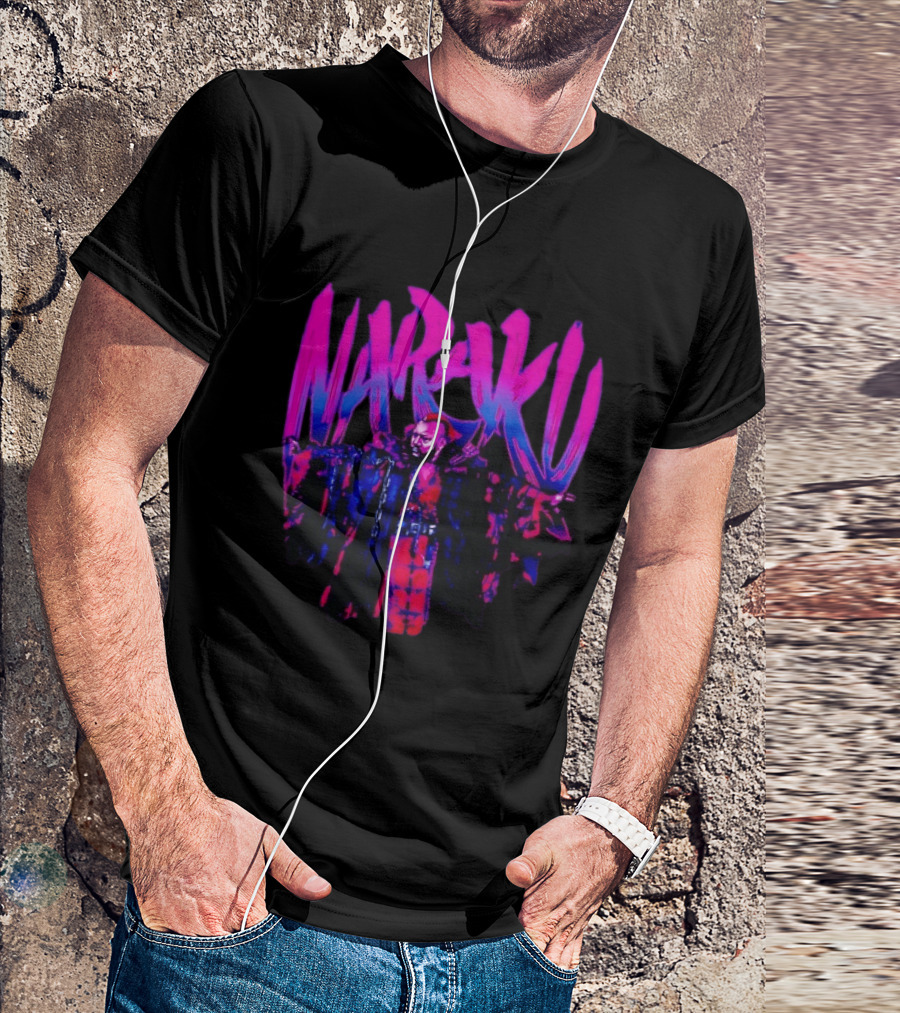 Naraku WWE NXT Wrestling Wrestler Dark Robe T-Shirt