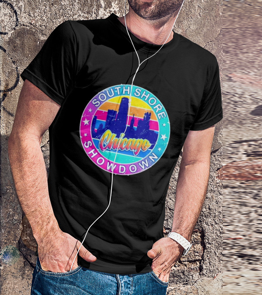 South Shore Showdown Chicago Skyline T-Shirt