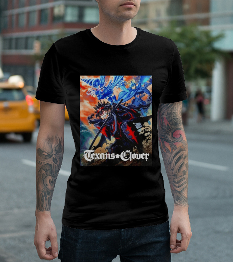 Texans Clover Asta Yuno Noelle Silva Anime T-Shirt