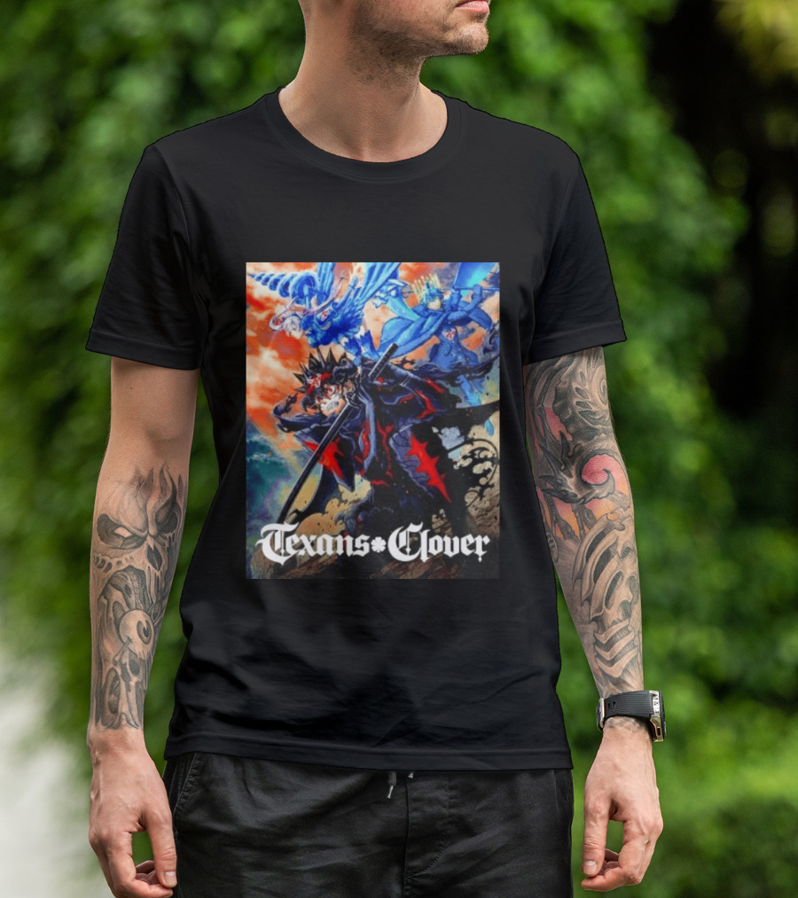 Texans Clover Asta Yuno Noelle Silva Anime T-Shirt