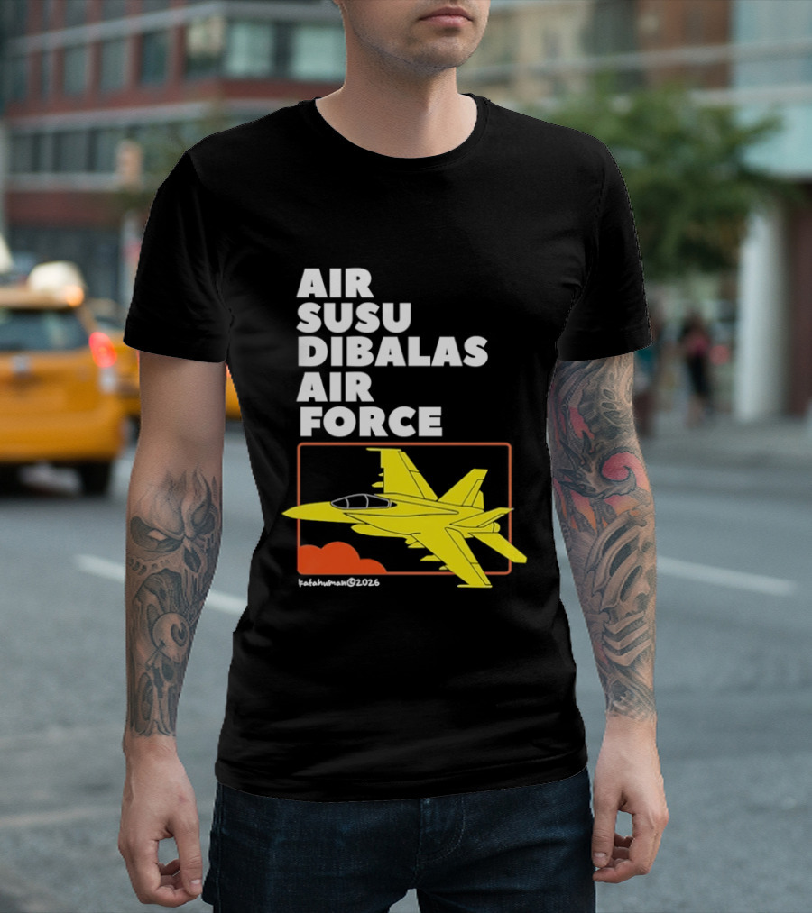 Air Susu Dibalas Air Force Fighter Jet Indonesian Pun T-Shirt