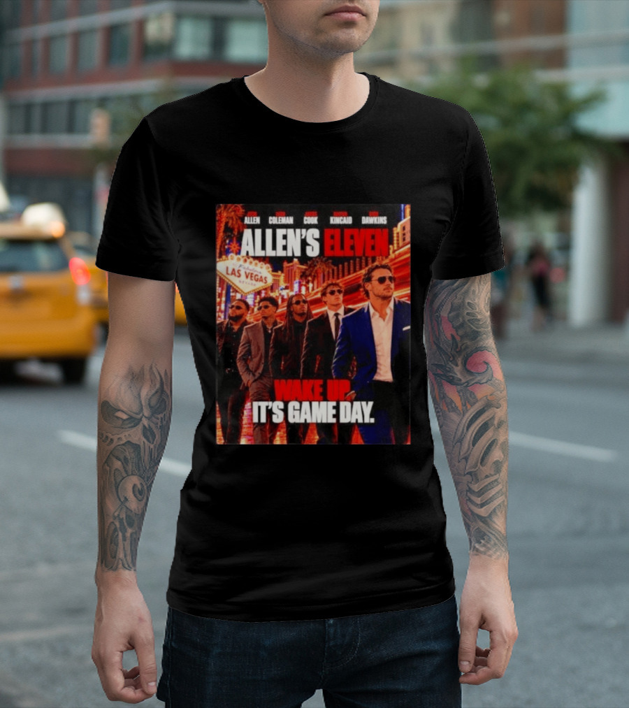 Allen's Eleven Wake Up It's Game Day Las Vegas T-Shirt