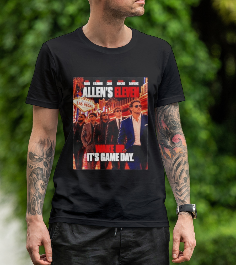 Allen's Eleven Wake Up It's Game Day Las Vegas T-Shirt