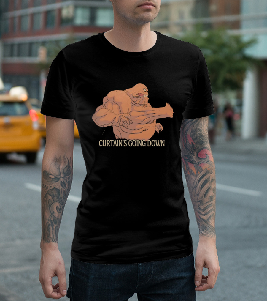 Curtain's Going Down Clayface DC Comics T-Shirt