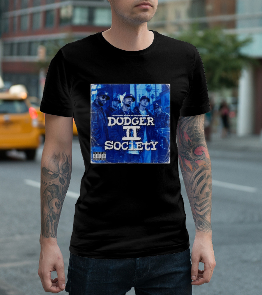 Dodger II Society The Original Motion Picture Soundtrack Urban Crew T-Shirt
