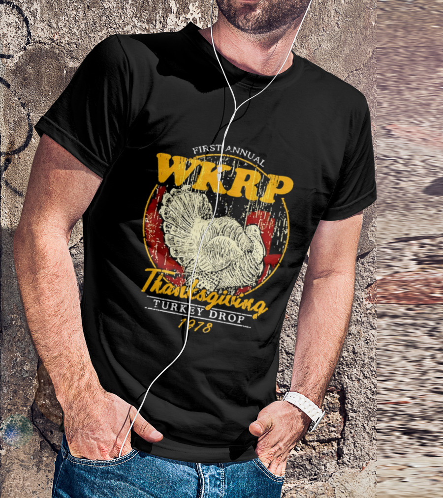 First Annual WKRP Thanksgiving Turkey Drop 1978 T-Shirt
