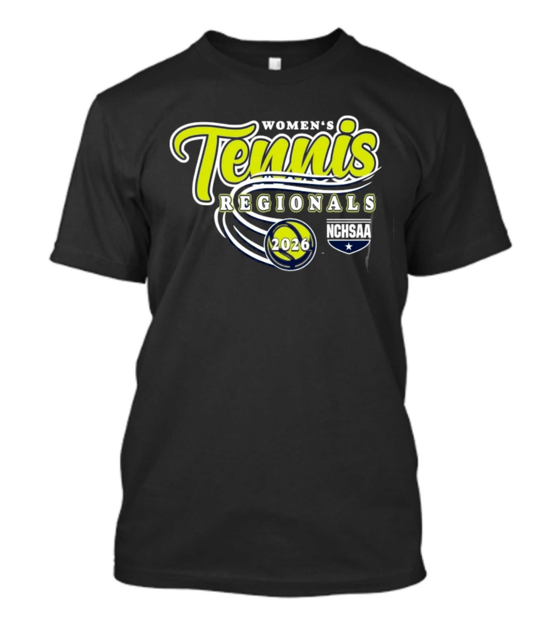 NCHSAA Women's Tennis Regionals 2026 T-Shirt