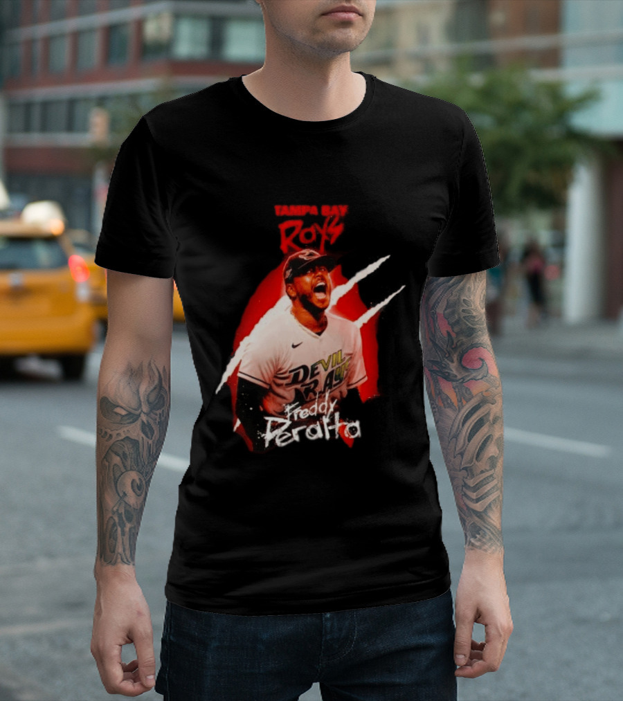 Freddy Peralta Tampa Bay Devil Rays MLB Devil Rays T-Shirt