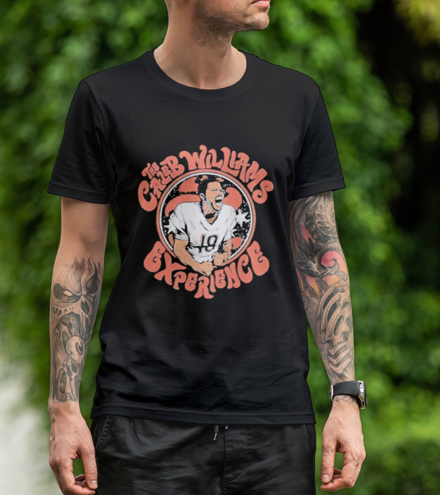 Chicago Bears Caleb Williams Experience NFLPA Football T-Shirt