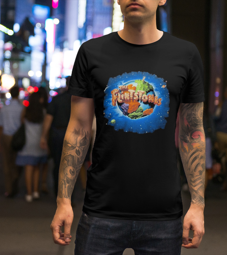 The Flintstones 1991 Planet Hanna Barbera Production T-Shirt