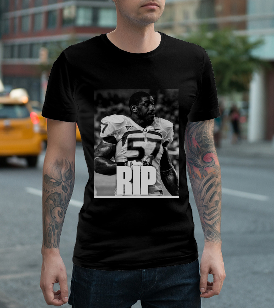 R.I.P Allen Bailey 1989 2026 Football Tribute 57 T-Shirt