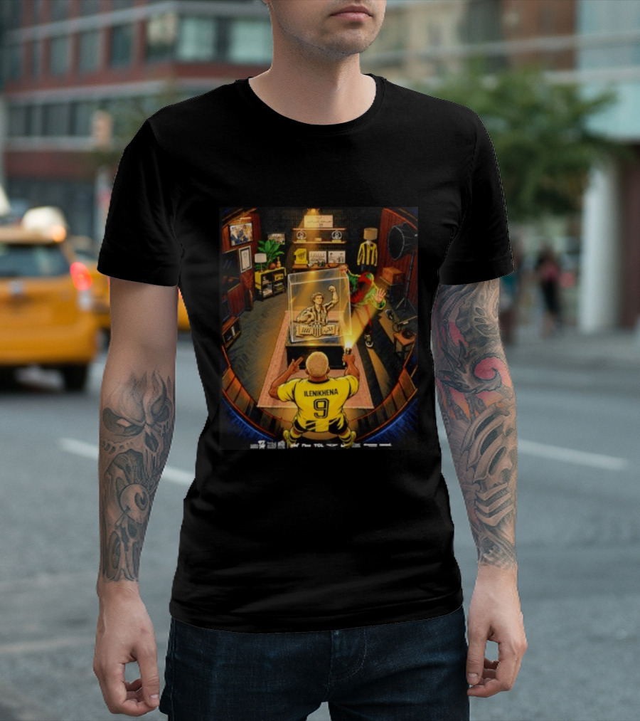 Ilenikhena No 9 Ittihad Club Saudi Pro League Fan Celebration T-Shirt