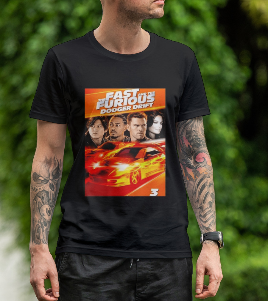The Fast And The Furious Dodger Drift 3 T-Shirt