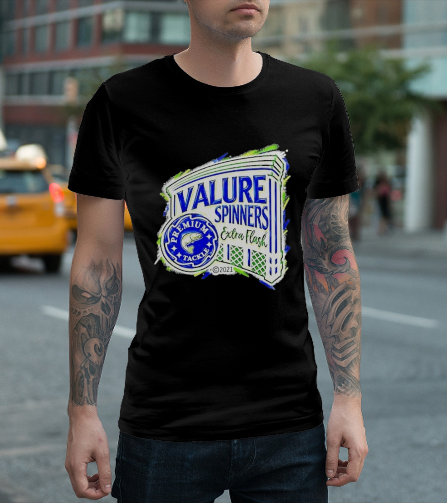 Value Spinners Premium Tackle Extra Flash 2021 T-Shirt