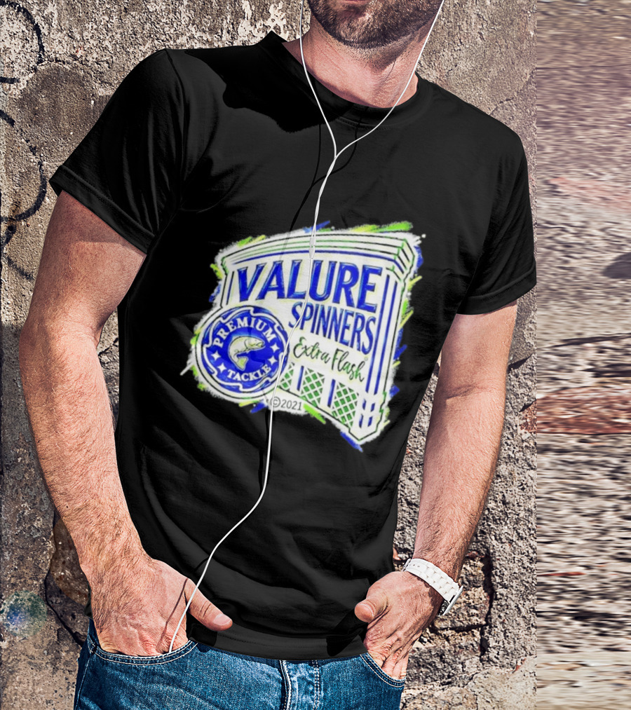 Value Spinners Premium Tackle Extra Flash 2021 T-Shirt
