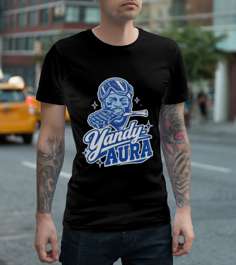 Yandy Aura Tampa Bay MLB Baseball T-Shirt