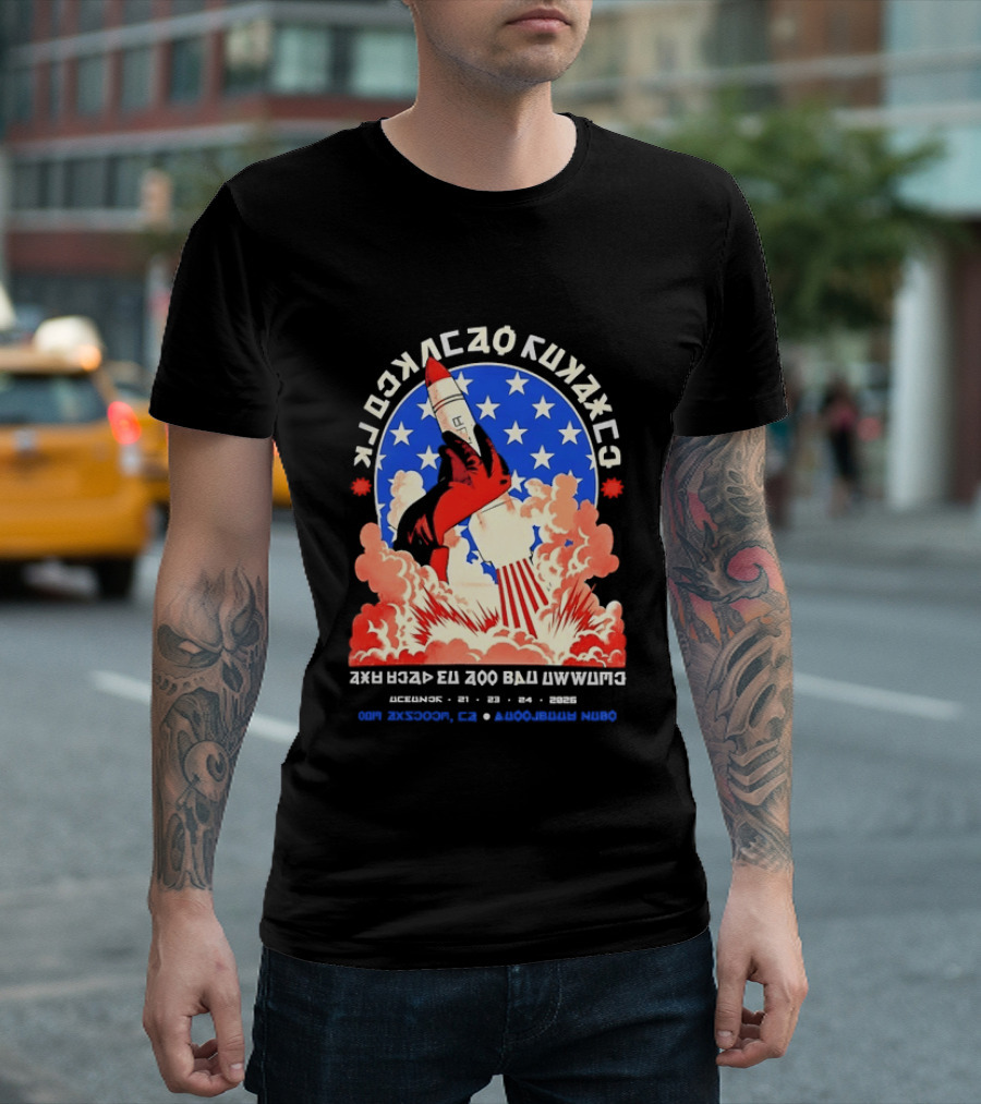 Ad Astra Per Aspera The Sky Is Not The Limit Rocket Mission T-Shirt