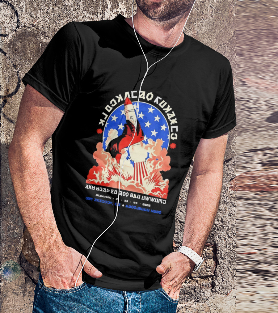 Ad Astra Per Aspera The Sky Is Not The Limit Rocket Mission T-Shirt