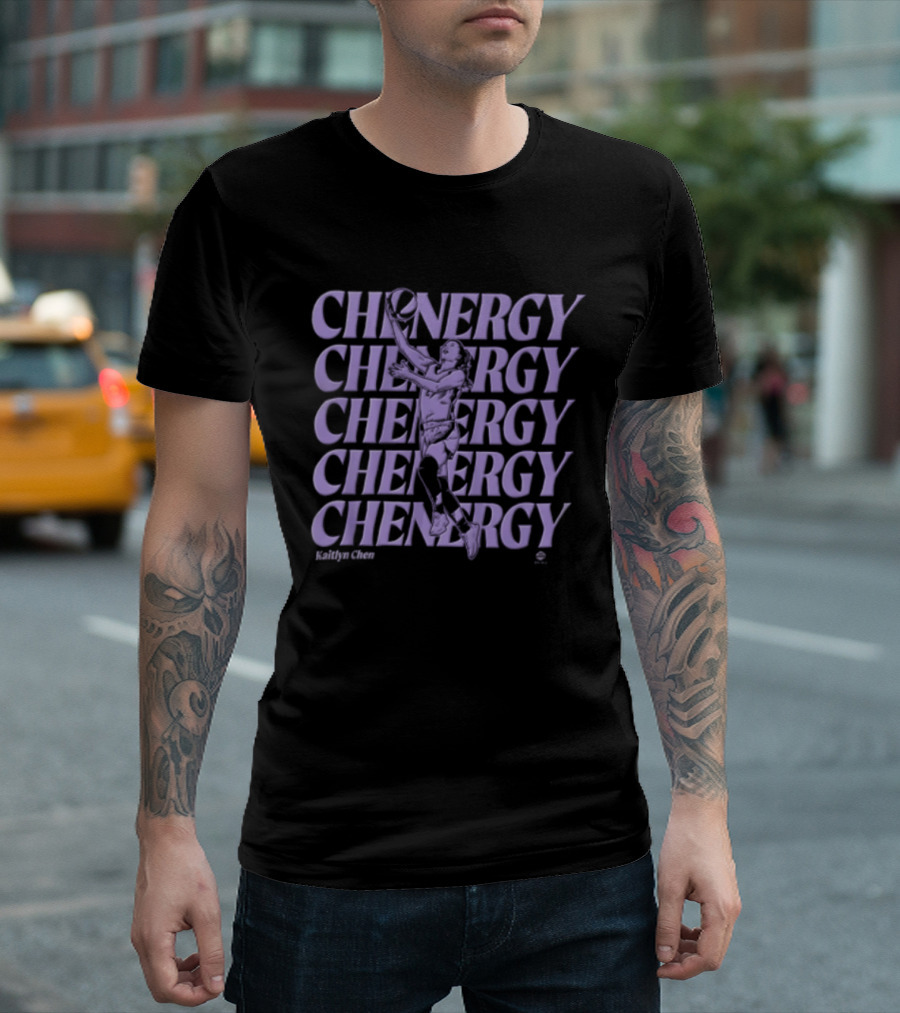 Chenergy Kaitlyn Chen Golden State Valkyries WNBA Basketball Player T-Shirt