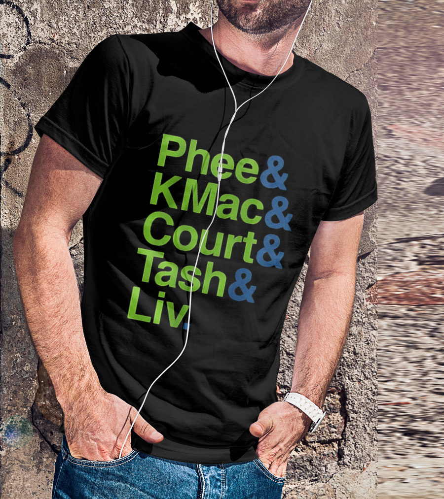 Minnesota Lynx Phee KMac Court Tash Liv Basketball 2026 T-Shirt