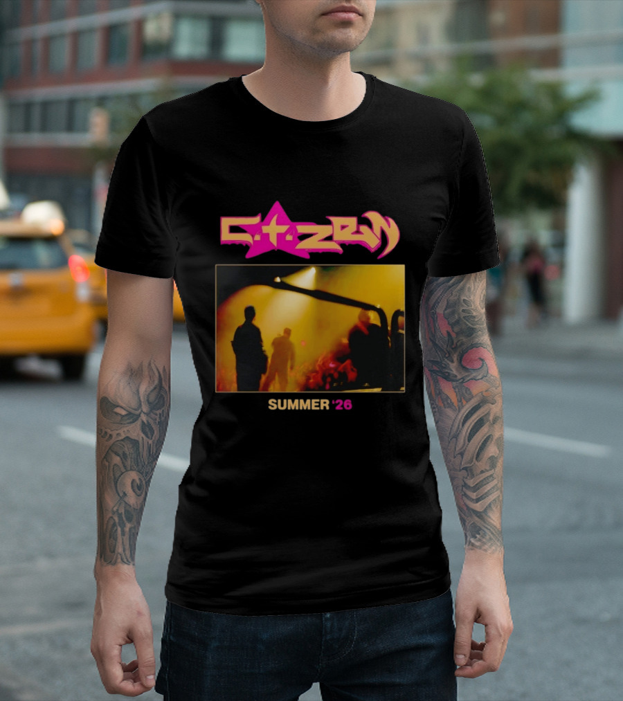 Citizen Summer '26 Concert Tour Alternative Rock Live Performance T-Shirt