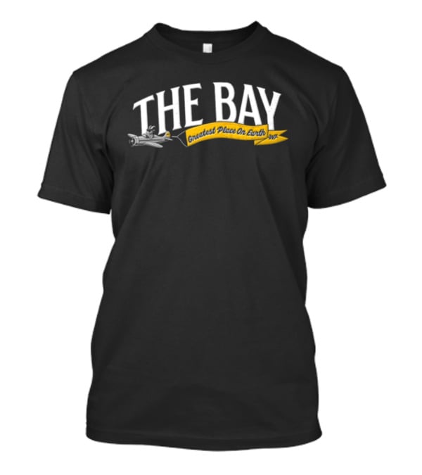 The Bay Greatest Place On Earth Goat Pilot Airplane T-Shirt