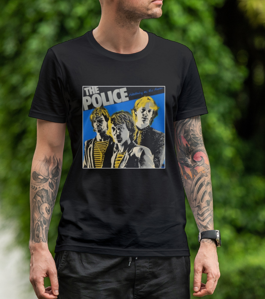 The Police Walking On The Moon Classic Band T-Shirt