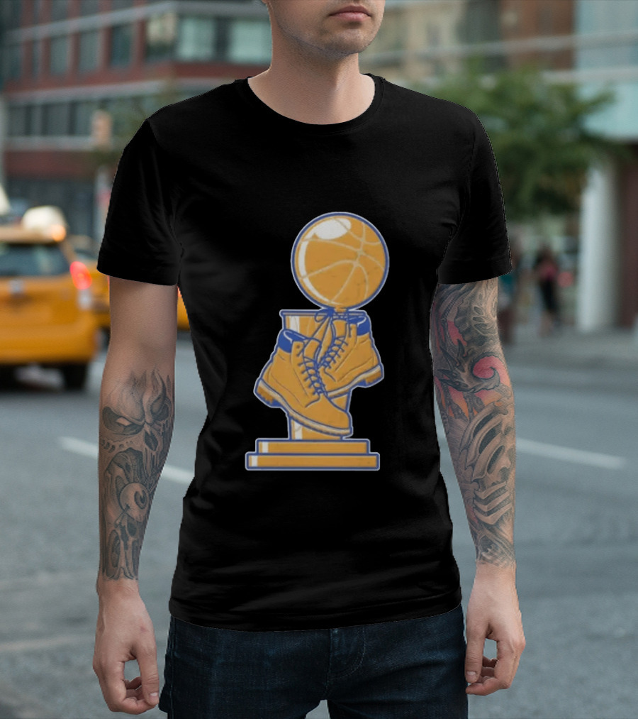 New York Knicks Basketball Timberland Boots Trophy T-Shirt