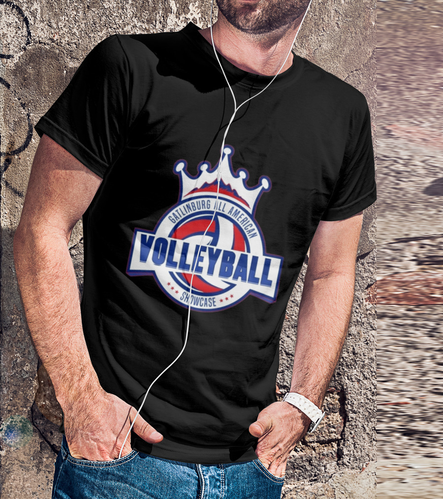 Gatlinburg All American Volleyball Showcase 2026 Crowned Mountain T-Shirt