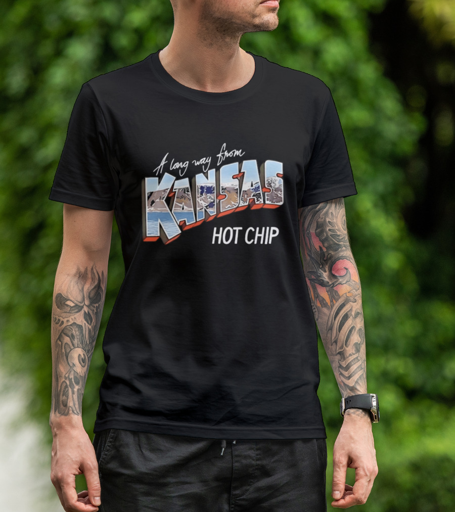 Hot Chip A Long Way From Kansas Indie Pop T-Shirt