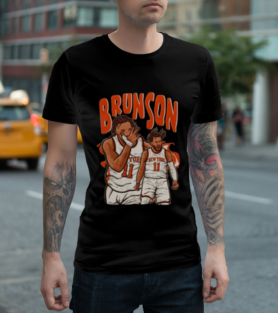 Brunson New York Knicks 11 Basketball Player T-Shirt