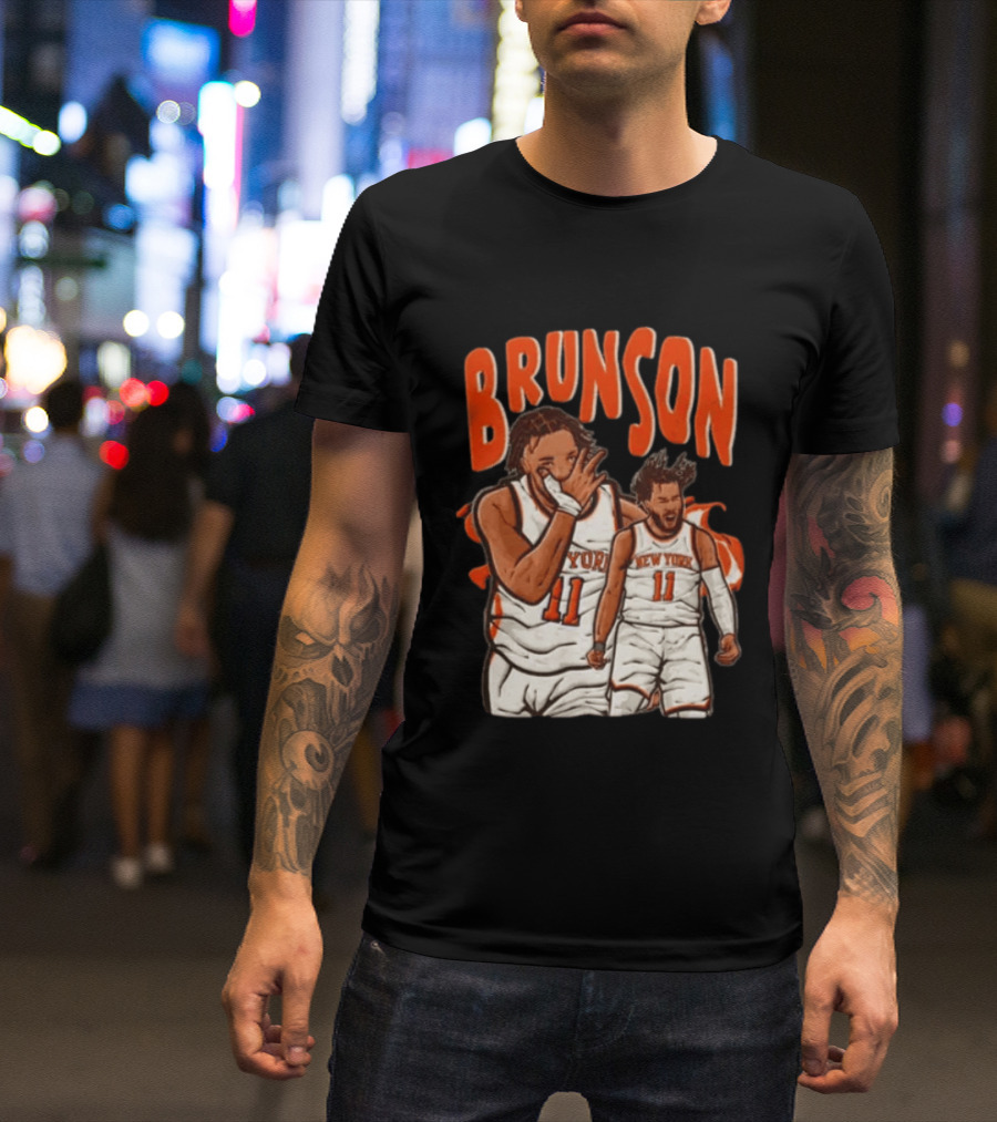 Brunson New York Knicks 11 Basketball Player T-Shirt
