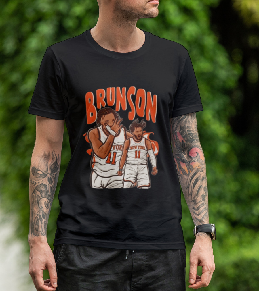 Brunson New York Knicks 11 Basketball Player T-Shirt