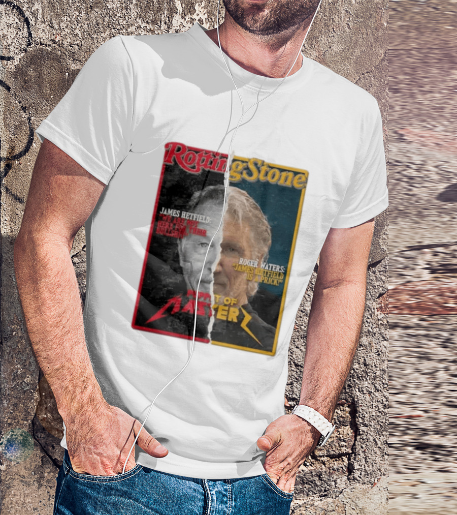 Rotting Stone James Hetfield Roger Waters Puppet Of Master T-Shirt