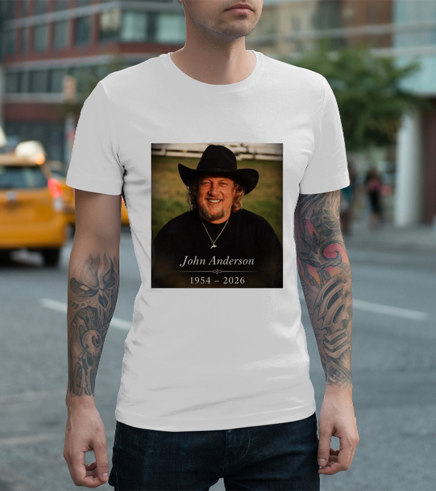 John Anderson 1954 2026 Memorial T-Shirt