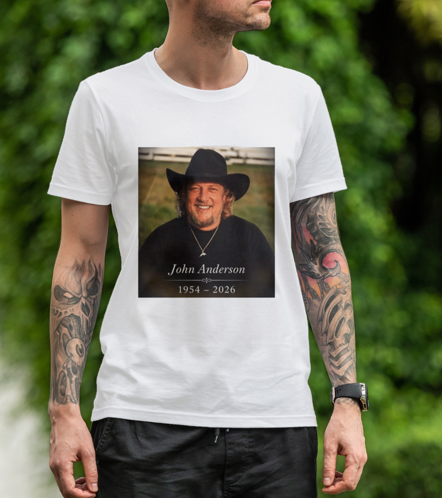 John Anderson 1954 2026 Memorial T-Shirt