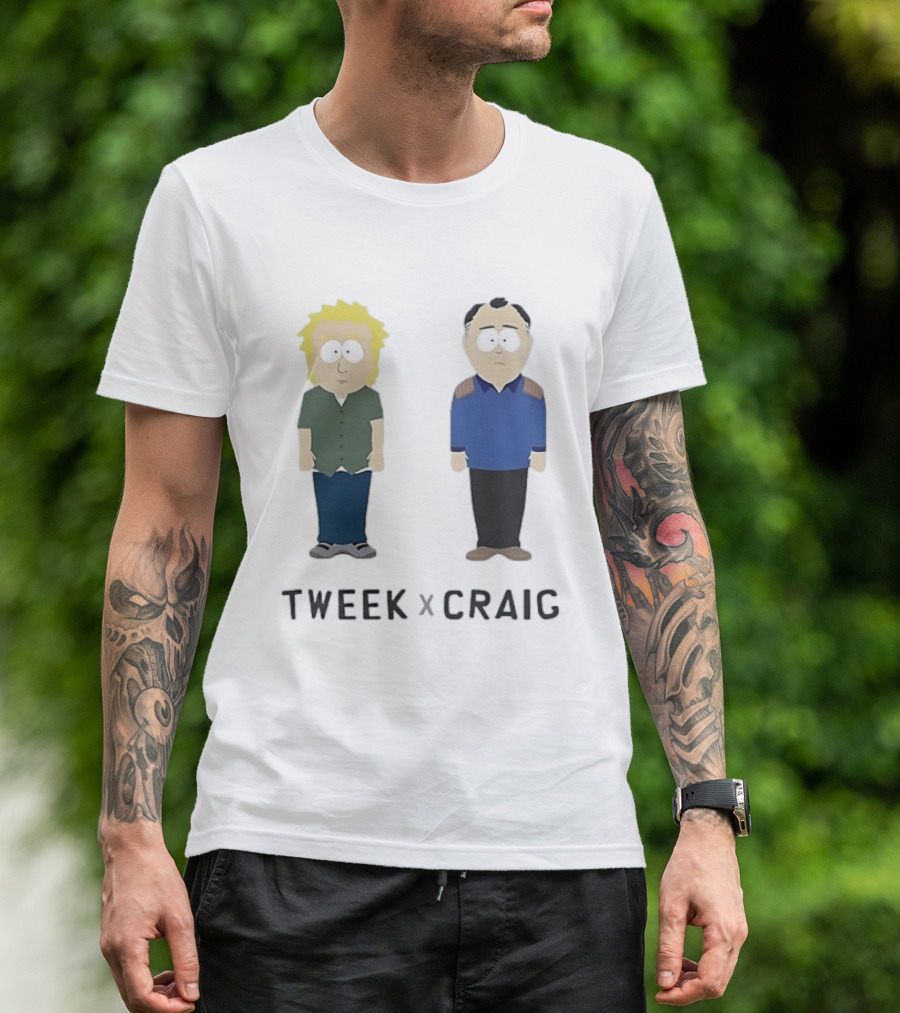 Tweek X Craig South Park Comedy Central Characters T-Shirt
